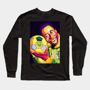 Pele Brazil Legend Long Sleeve T-Shirt